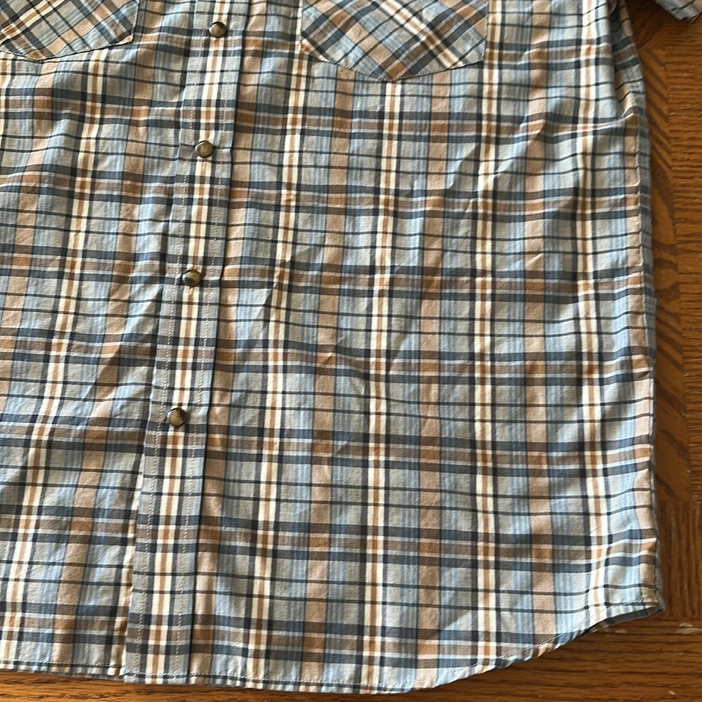 Pendleton *NWOT* Men's Frontier Short Sleeve Western Snap Front Shirt - Picture 7 of 13